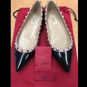 Valentino flats (used)